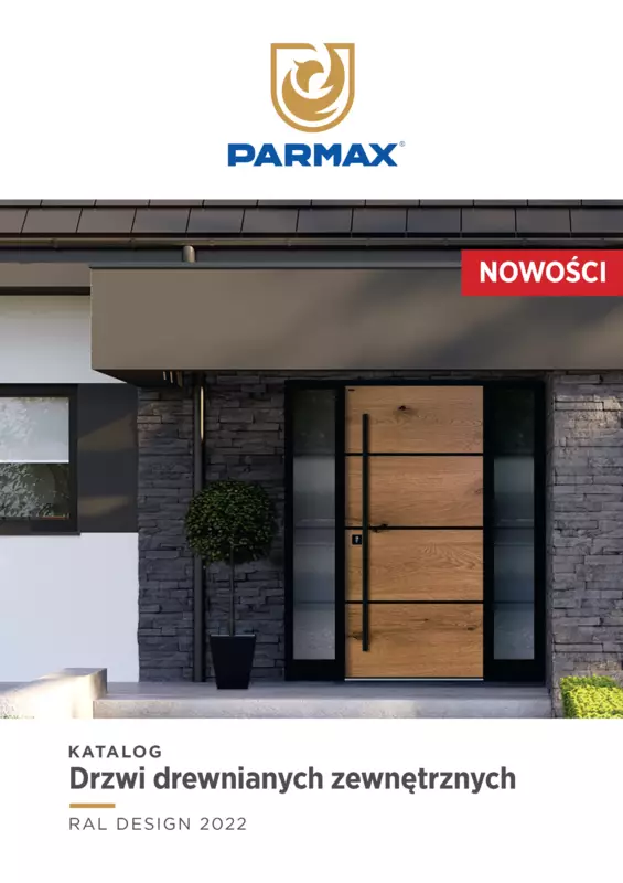 Parmax - Drzwi drewniane zewnętrzne