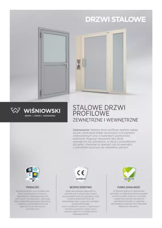 Wiśniowski - Stalowe drzwi profilowe